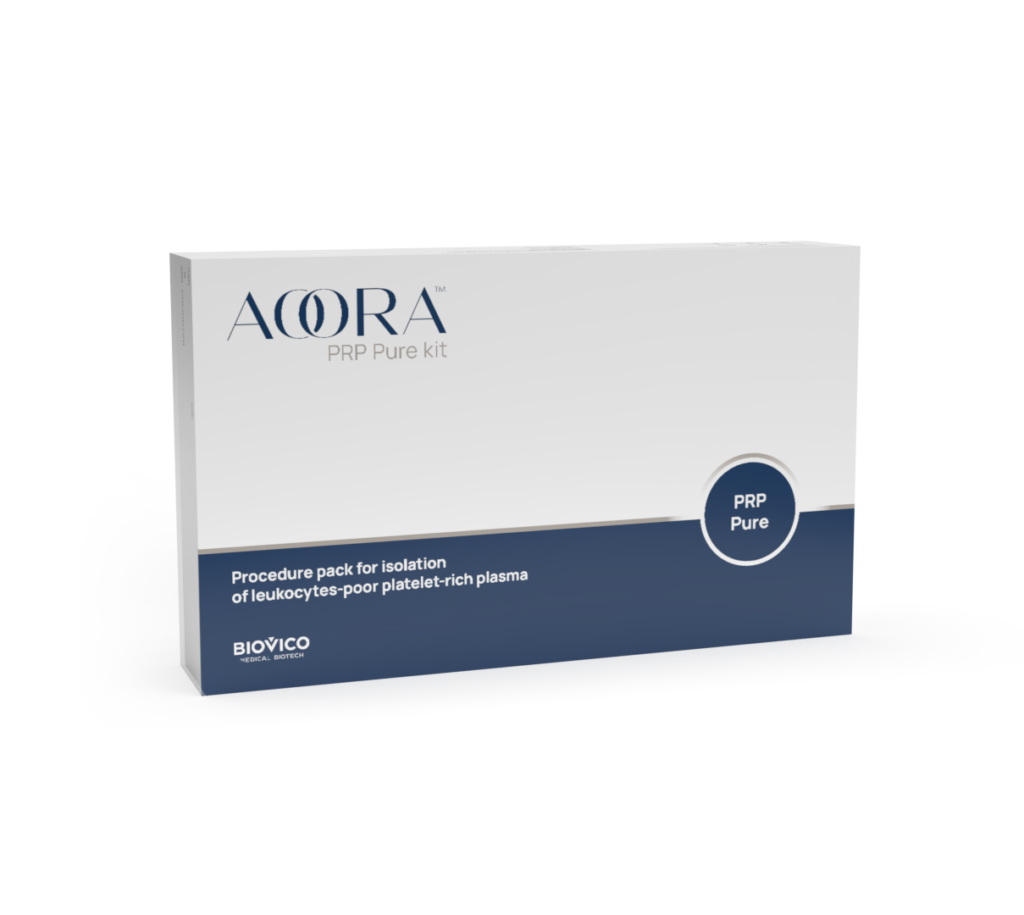 AOORA™ PRP Pure — Пречистен подход към автоложната регенерация